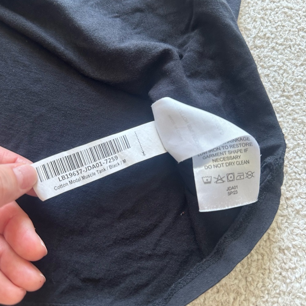 Quince Cotton Modal Muscle Tank - Picture 2 of 3